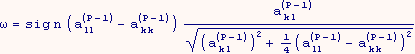 formula